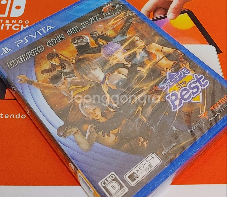 (미개봉)PSvita데드오어얼라이브5 플러스팝니다!!--2