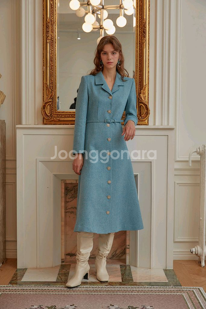 쥴리앤칼라 롱 트위드원피스 S사이즈 (44반~55)--0