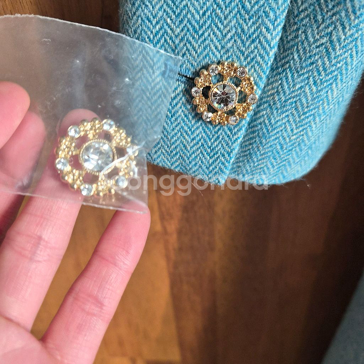 쥴리앤칼라 롱 트위드원피스 S사이즈 (44반~55)--5