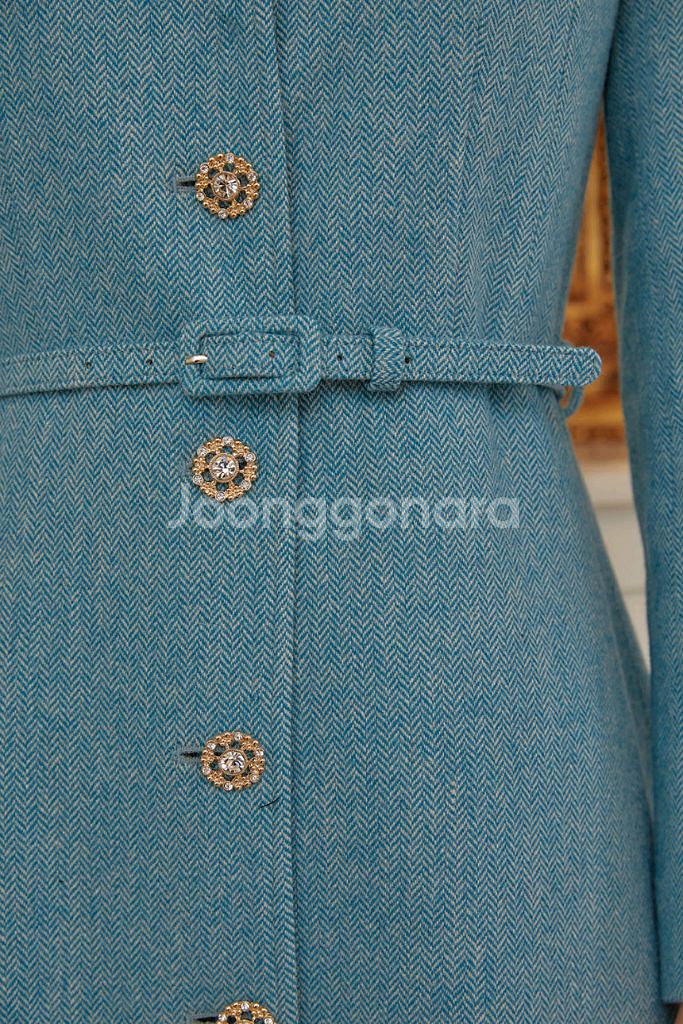 쥴리앤칼라 롱 트위드원피스 S사이즈 (44반~55)--3