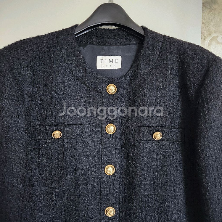 타임 트위드 자켓--1