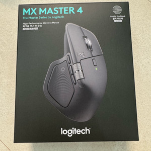 로지텍 MX Master 4 무선 마우스