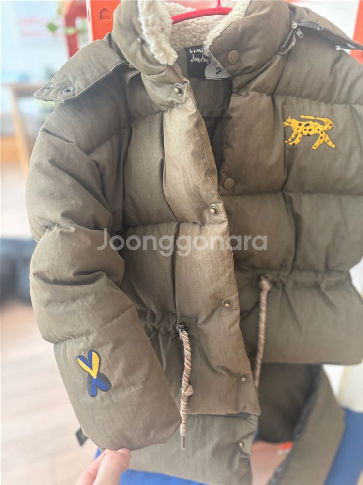리미떼두두 오리털 패딩 L110(6-7세)--4