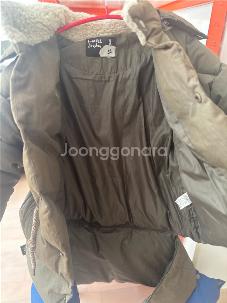 리미떼두두 오리털 패딩 L110(6-7세)--5