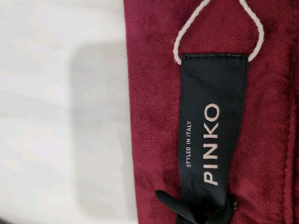 PINKO 벨벳 펜슬 스커트 (STYLED IN ITALY)새상품--3