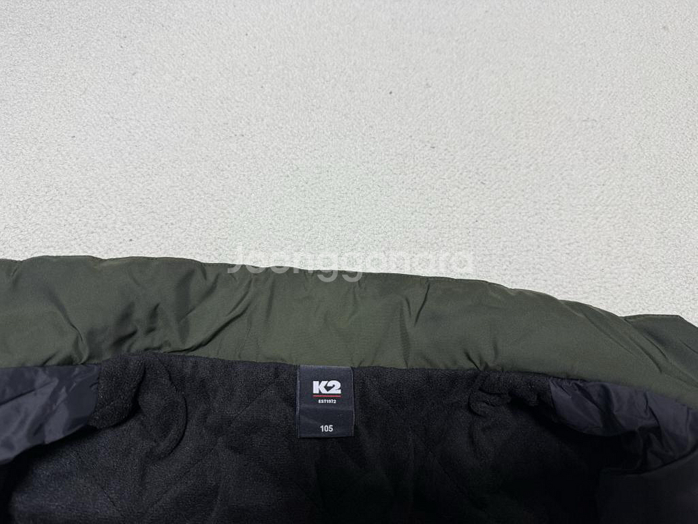 K2 경량패딩 자켓 남성용 105사이즈--3