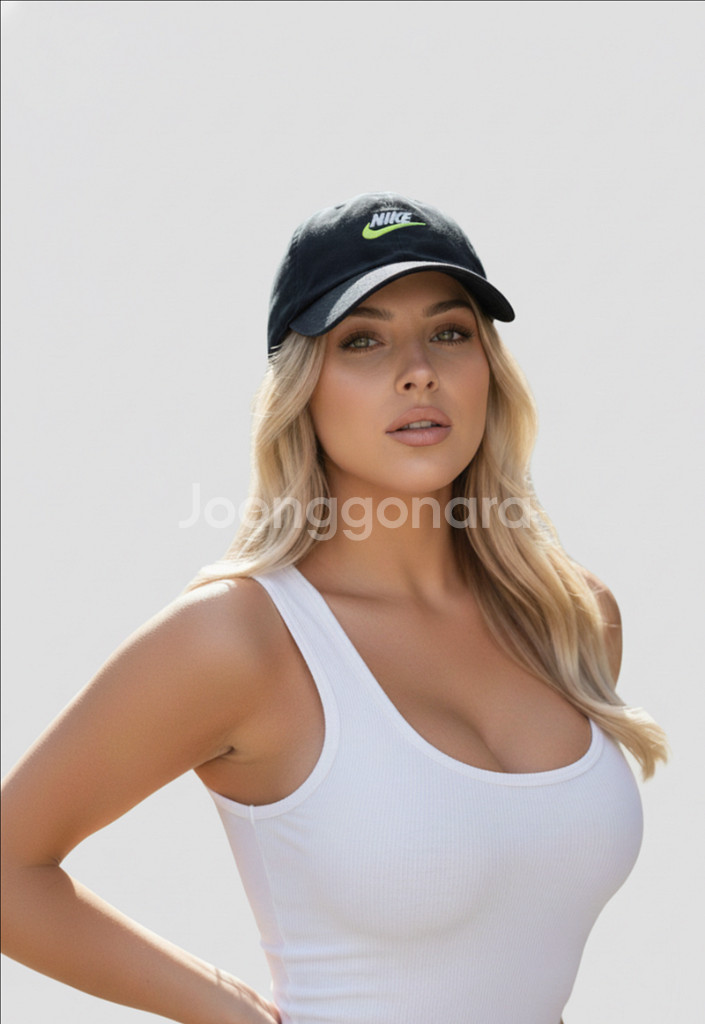 NIKE 나이키 헤리티지86 퓨추라 초레어 형광노랑 스우시 볼캡 남녀공용 모자 운동 헬스--7