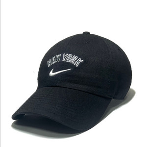 나이키 헤리티지86 빈티지 클래식 뉴욕 블랙 모자 볼캡 퓨추라 운동 헬스