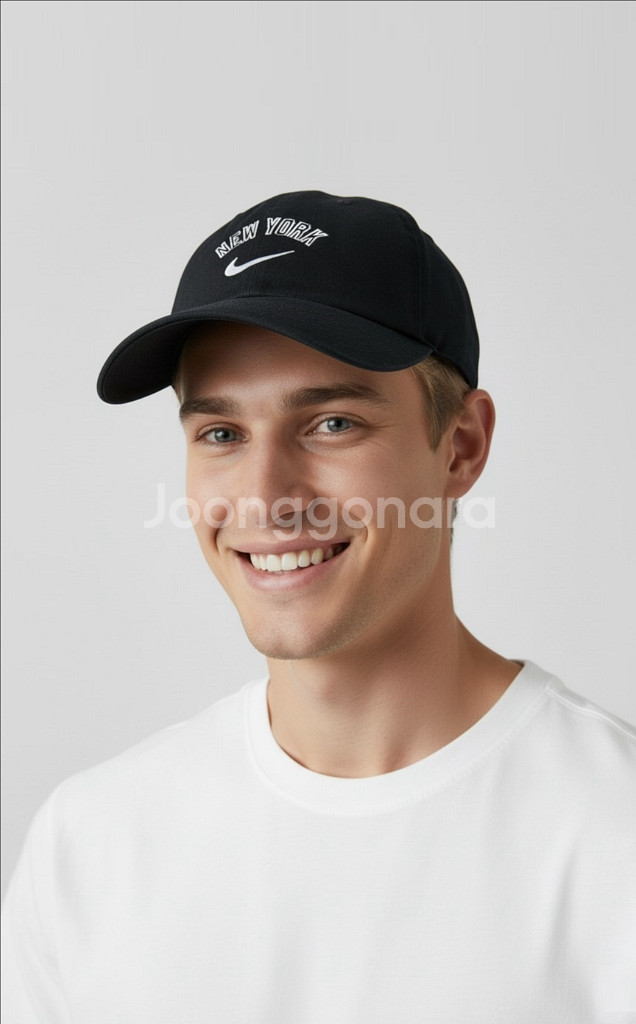 나이키 헤리티지86 빈티지 클래식 뉴욕 블랙 모자 볼캡 퓨추라 운동 헬스--5
