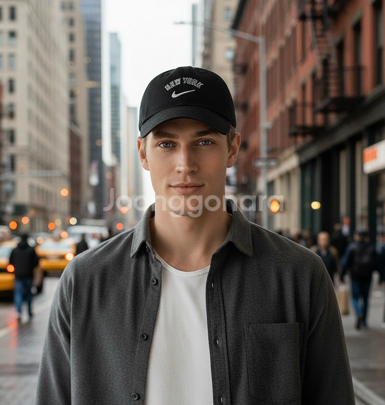 나이키 헤리티지86 빈티지 클래식 뉴욕 블랙 모자 볼캡 퓨추라 운동 헬스--6