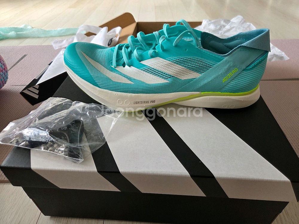 아디다스 아디제로 아반티 스파이크화 육상화 트랙화 (프로4, 알파3,메스파 동사이즈)--0