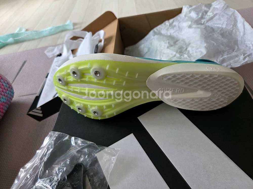 아디다스 아디제로 아반티 스파이크화 육상화 트랙화 (프로4, 알파3,메스파 동사이즈)--1