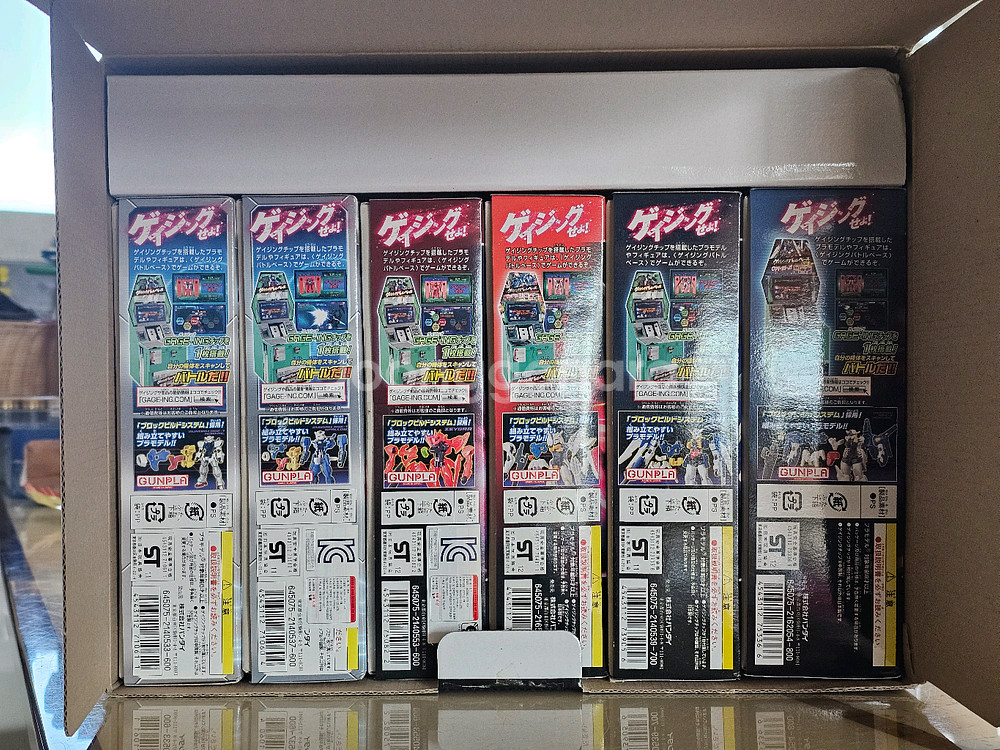 반다이 AG 건담 프라모델 6세트 수납 케이스--3