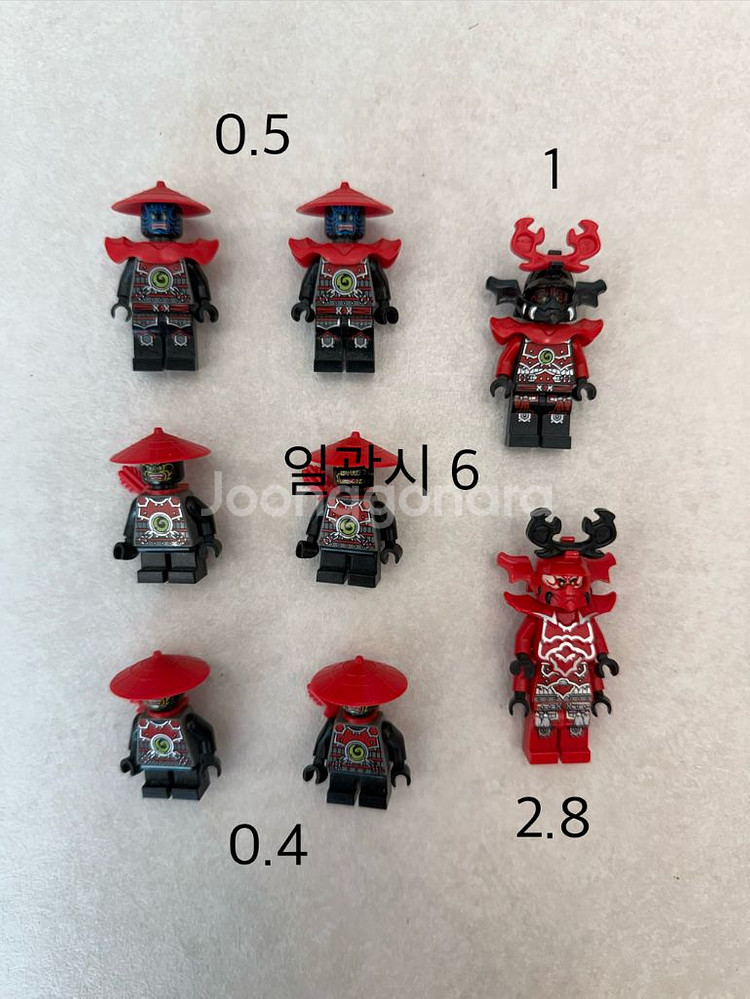 레고 닌자고 미니피규어 모음--4