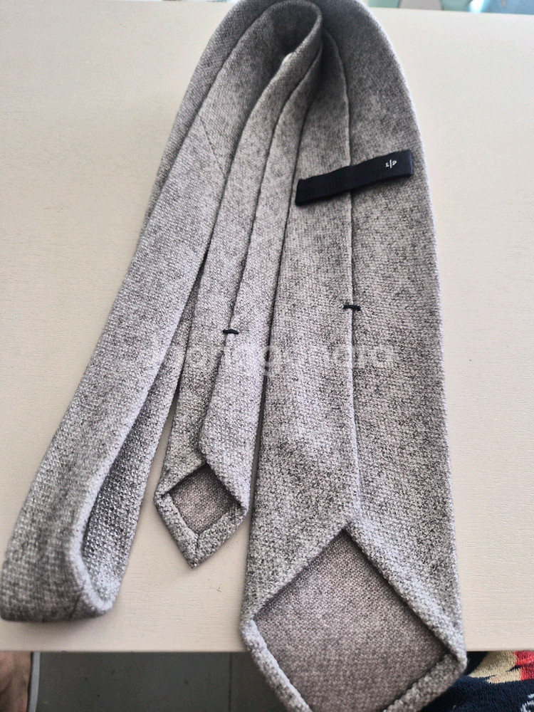 정품.로로피아나넥타이--1