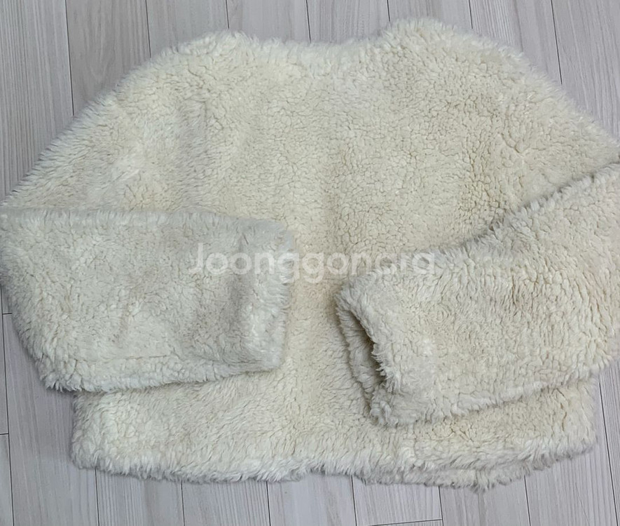 아이토브서울 퍼 자켓 아이보리--6