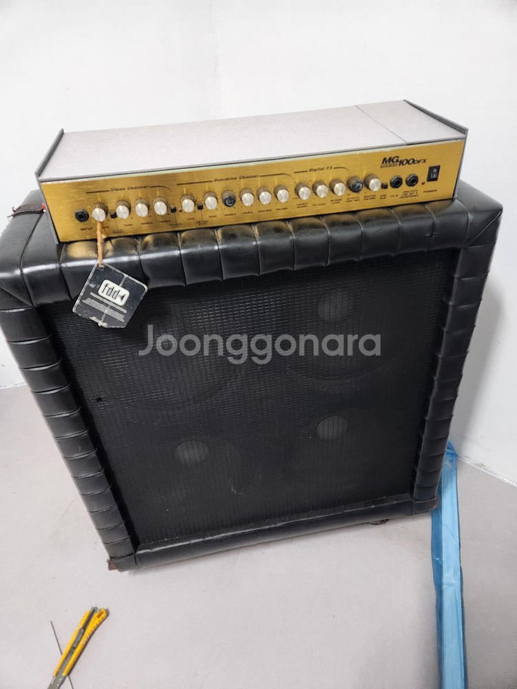 MG600DX 기타앰프 + MG412D 캐비닛 세트--1