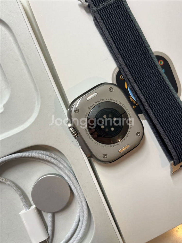 애플워치 울트라1 실버 SSS급--2