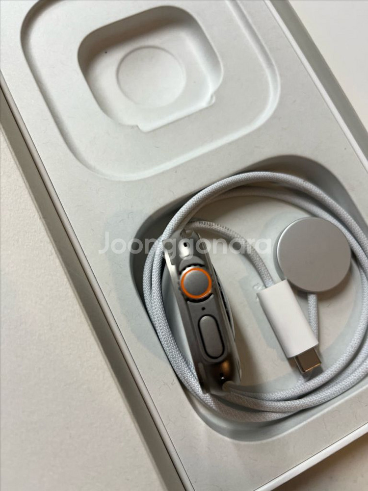 애플워치 울트라1 실버 SSS급--3