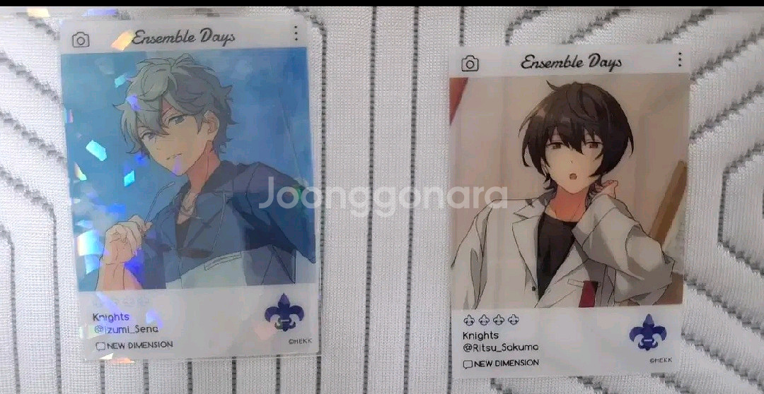 앙스타 앙상블스타즈 나이츠 포카 일괄 판매--2