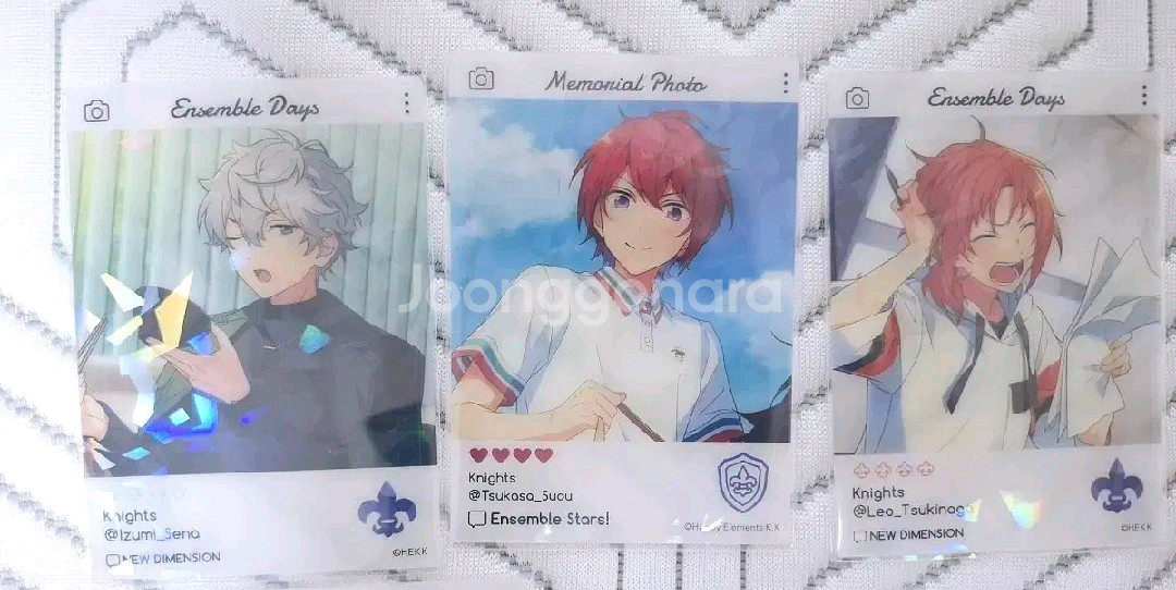 앙스타 앙상블스타즈 나이츠 포카 일괄 판매--1