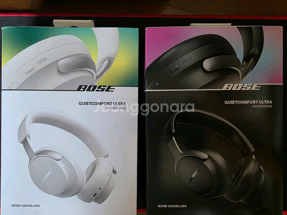 미개봉 보스 QC 울트라 헤드폰 블랙/화이트(보스코리아)--0