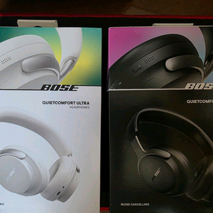 미개봉 보스 QC 울트라 헤드폰 블랙/화이트(보스코리아)
