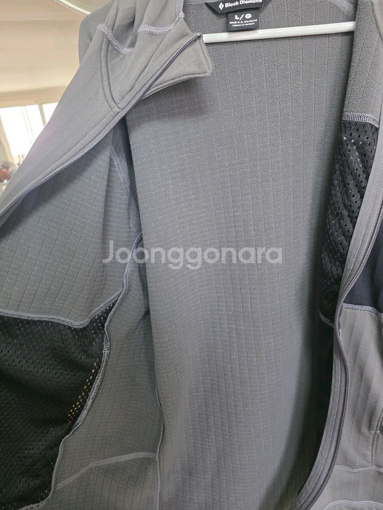 블랙다이아몬드 팩터 후디 그레이 L--4