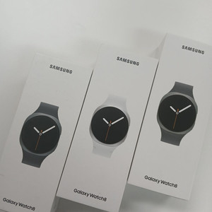 갤럭시 워치 8 실버 / 그라파이트 40~44mm팝니다[25.9만]