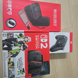 (새제품)스위치2 za + 프로콘2 + 스타터팩