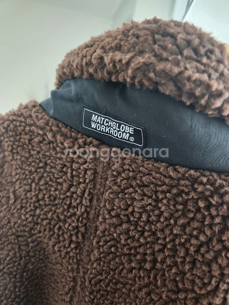 무신사 매치글로브 양털 뽀글이 자켓--5