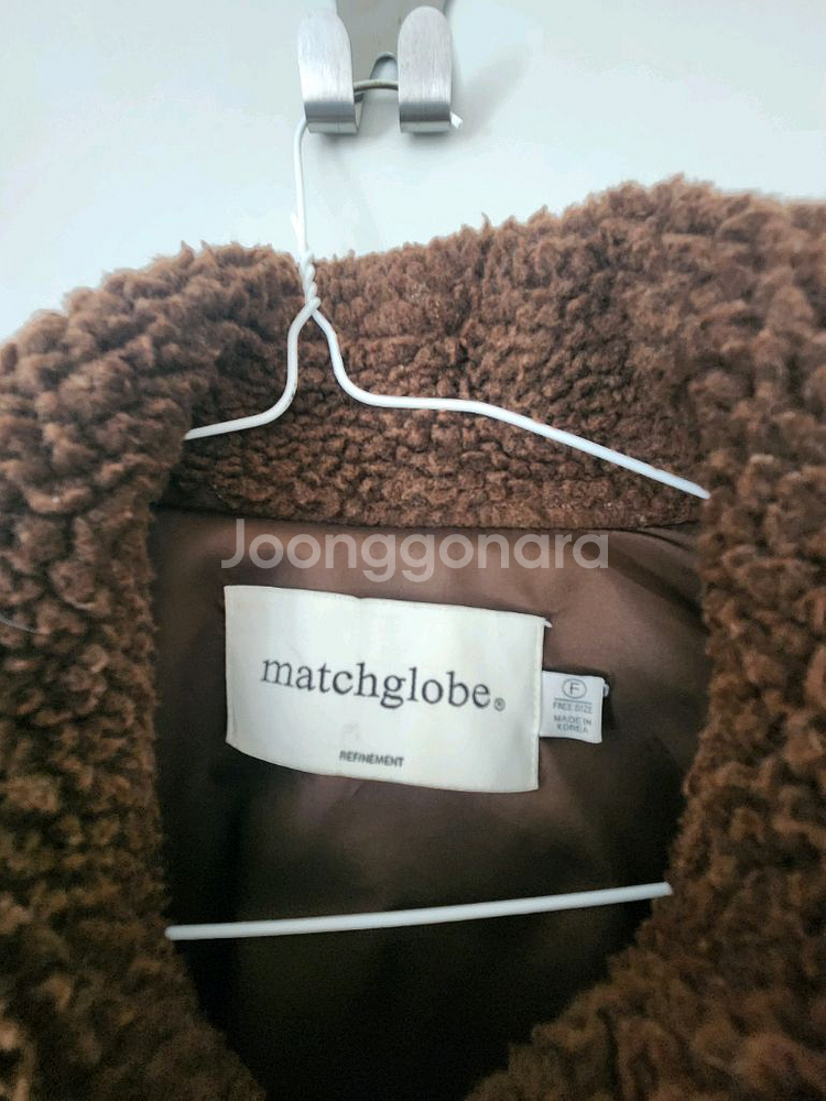 무신사 매치글로브 양털 뽀글이 자켓--3