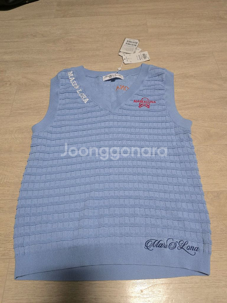 마크앤로나 여성 니트 베스트36--0