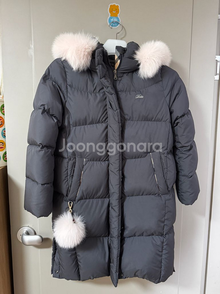 닥스키즈 여아 롱패딩 150--0