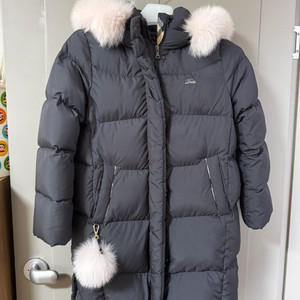 닥스키즈 여아 롱패딩 150