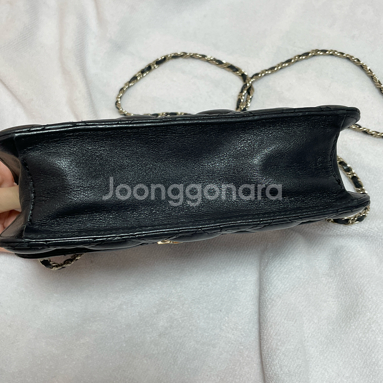 메트로시티 퀄팅 숄더 크로스백 가방 정리 처분 벼룩--4