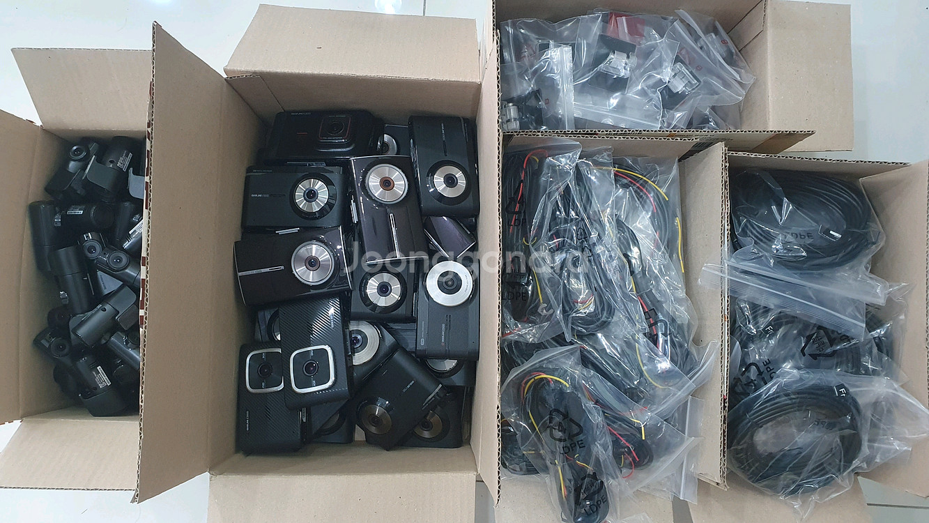 아이나비 중고 블랙박스 20대 일괄--0