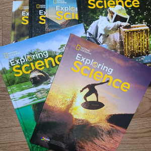 National Geographic Exploring Science 교재 세트 영어 원서 6권 세트