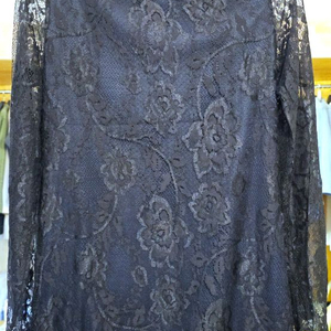 자라 네이비 레이스 원피스