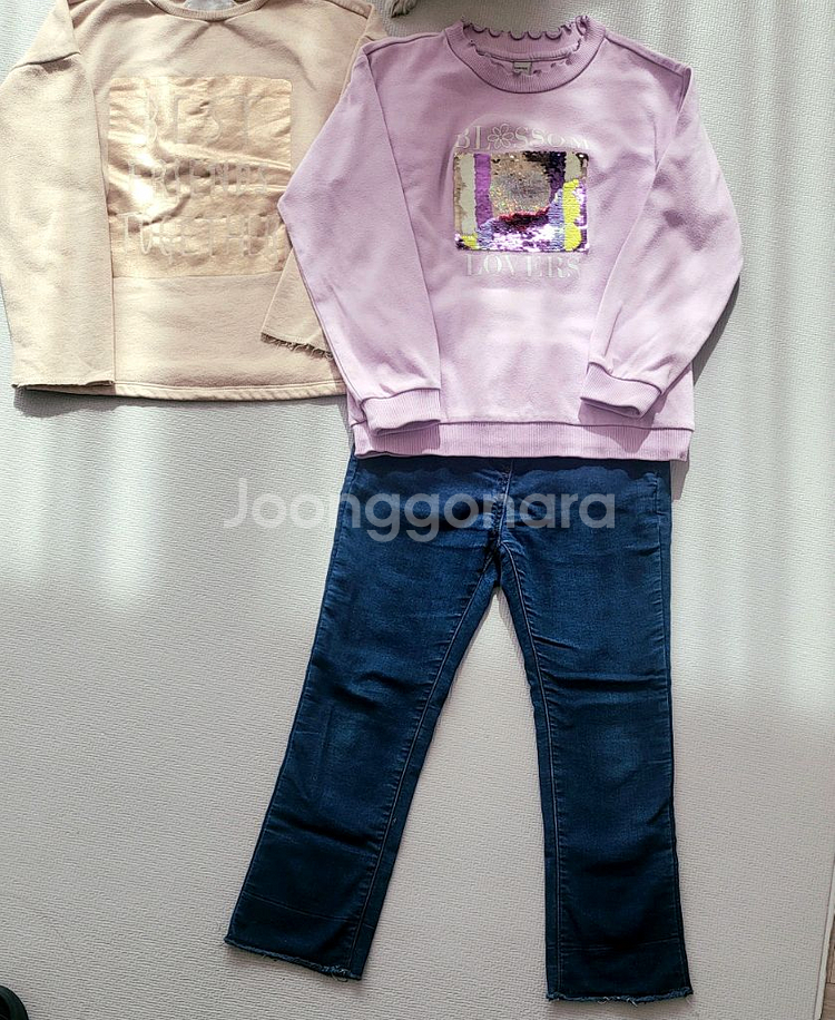 140 사이즈 초등 후리스점퍼,맨투맨 기모바지 5종--2