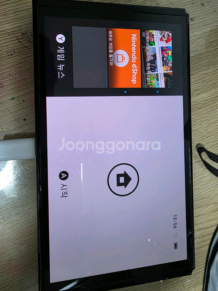 (단순개봉 새상품)닌텐도 스위치 OLED 화이트--2