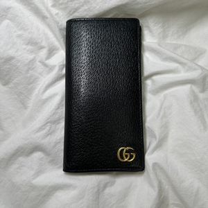 정품 구찌 GG 마몬트 장지갑 블랙