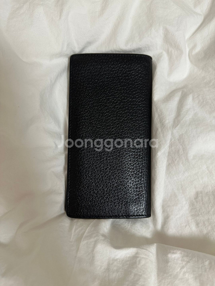 정품 구찌 GG 마몬트 장지갑 블랙--1