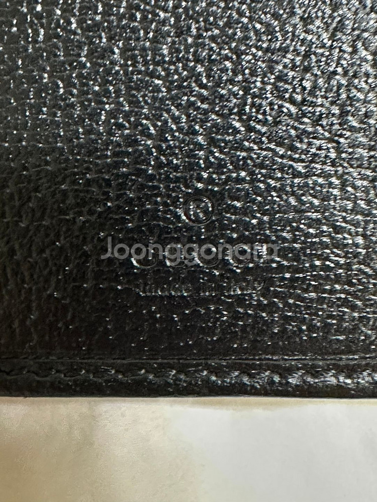 정품 구찌 GG 마몬트 장지갑 블랙--7
