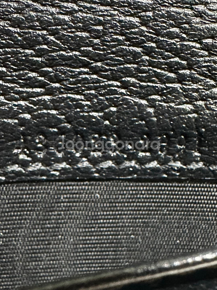 정품 구찌 GG 마몬트 장지갑 블랙--8