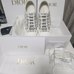 디올 스니커즈 오블리크 자수그레이 375 풀박스