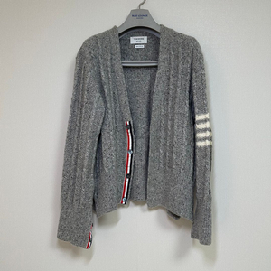 톰브라운 23FW 모헤어 아란케이블 가디건 4size