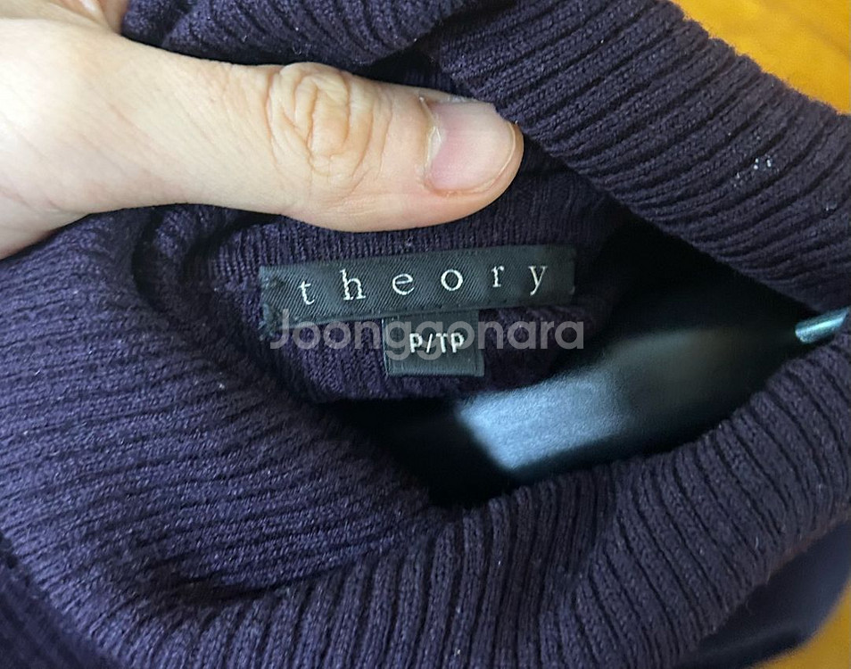 Theory 띠어리 터틀넥 니트 리브드 골지 / 클럽모나코 마시모두띠 폴로 더캐시미어 아르켓 코스 얼바닉--3