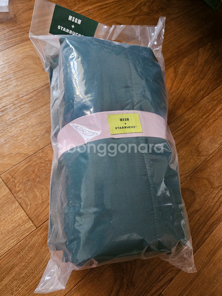 스타벅스 프리퀀시 그린 블랭킷 담요 미개봉새것 1--0