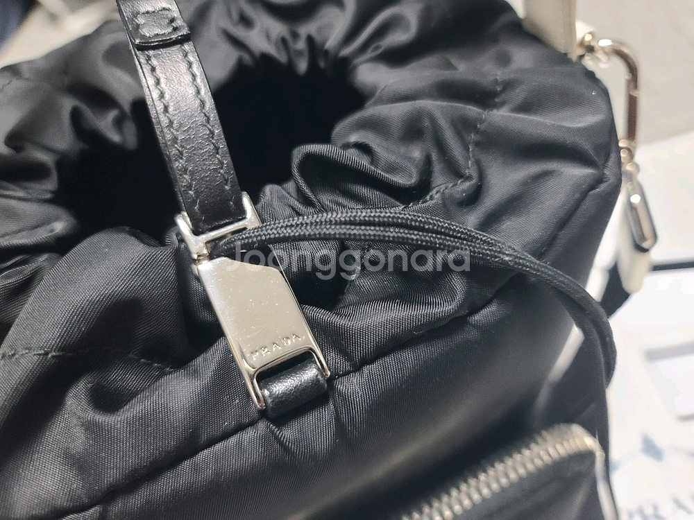 프라다 패딩 버킷백 나일론 1be026 크로스백 토트백--7